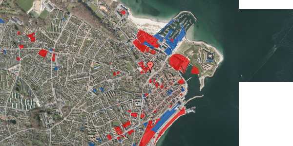 Jordforureningskort på Nygade 8B, 3000 Helsingør