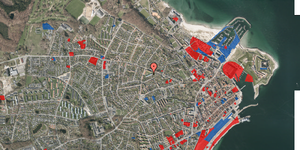 Jordforureningskort på Odinsvej 10B, 1. th, 3000 Helsingør