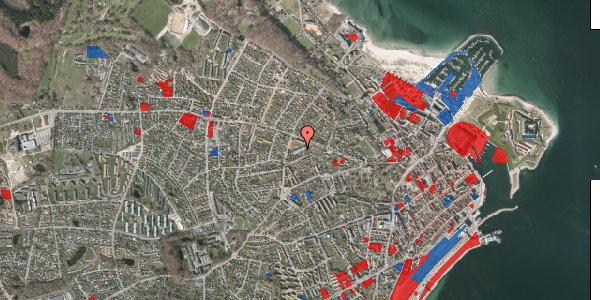 Jordforureningskort på Odinsvej 10C, 1. th, 3000 Helsingør