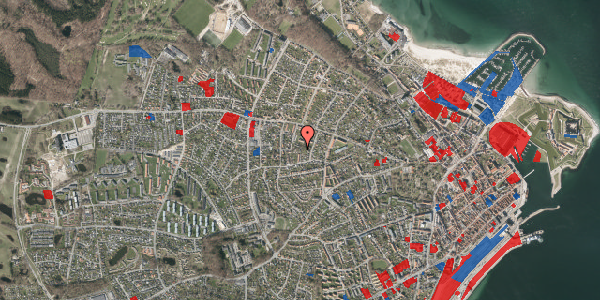 Jordforureningskort på Odsvej 10A, 3000 Helsingør