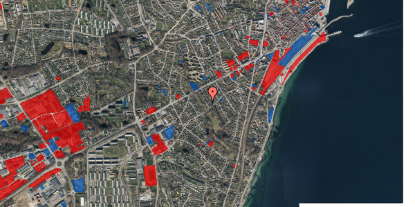 Jordforureningskort på Peder Skrams Vej 14, 2. th, 3000 Helsingør