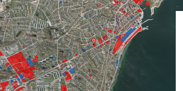 Jordforureningskort på Pontoppidansvej 11B, 1. th, 3000 Helsingør