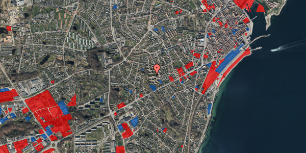 Jordforureningskort på Pontoppidansvej 30, 1. th, 3000 Helsingør