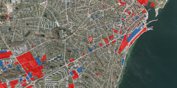 Jordforureningskort på Pontoppidansvej 34, 1. mf, 3000 Helsingør