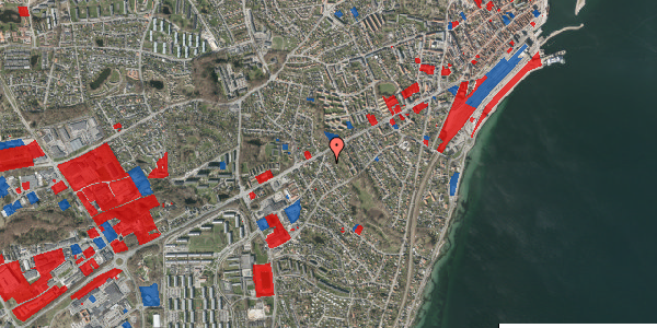 Jordforureningskort på Ribevej 3, 3000 Helsingør