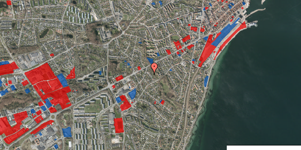 Jordforureningskort på Ribevej 9, 3000 Helsingør