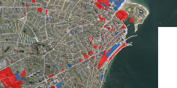 Jordforureningskort på Rolighedsvej 10, st. mf, 3000 Helsingør