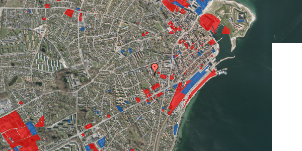 Jordforureningskort på Rolighedsvej 13B, 1. th, 3000 Helsingør