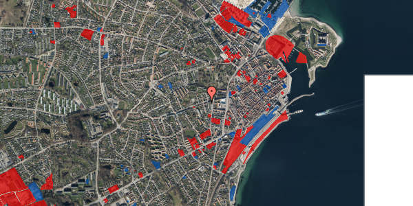 Jordforureningskort på Rosenkildevej 21A, 1. th, 3000 Helsingør