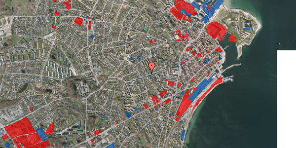 Jordforureningskort på Rosenkildevej 38, st. , 3000 Helsingør