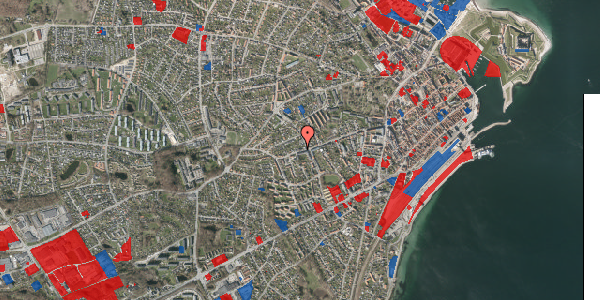 Jordforureningskort på Rosenkildevej 52B, st. , 3000 Helsingør