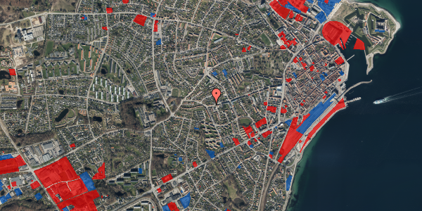 Jordforureningskort på Rosenkildevej 66A, st. , 3000 Helsingør