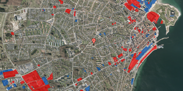 Jordforureningskort på Rosenkildevej 80, 3000 Helsingør