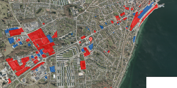 Jordforureningskort på Rønnebær Alle 110A, 3000 Helsingør