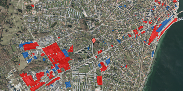 Jordforureningskort på Rønnebær Alle 141, st. th, 3000 Helsingør