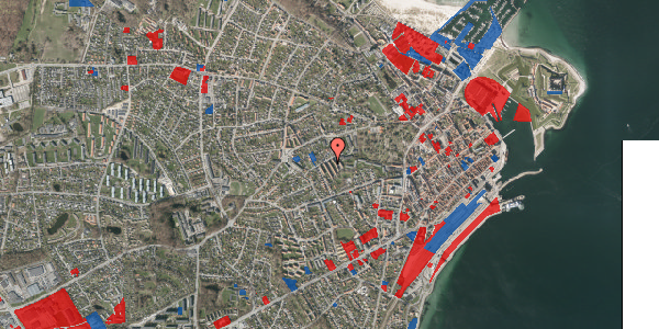 Jordforureningskort på Sabroesvej 17B, 1. th, 3000 Helsingør