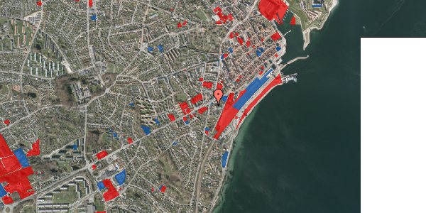 Jordforureningskort på Skydebane Alle 8, 3000 Helsingør