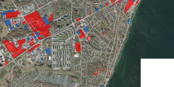 Jordforureningskort på Snerlevej 44, 1. th, 3000 Helsingør