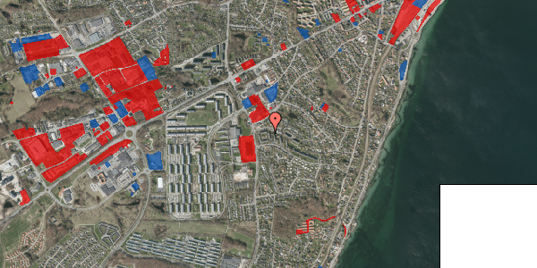 Jordforureningskort på Snerlevej 52, 2. th, 3000 Helsingør