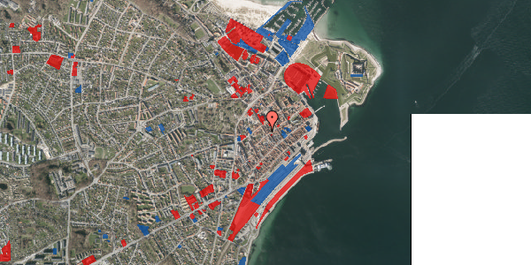 Jordforureningskort på Stjernegade 17E, 3000 Helsingør