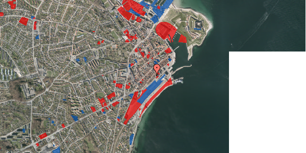 Jordforureningskort på Strandgade 50, 3000 Helsingør