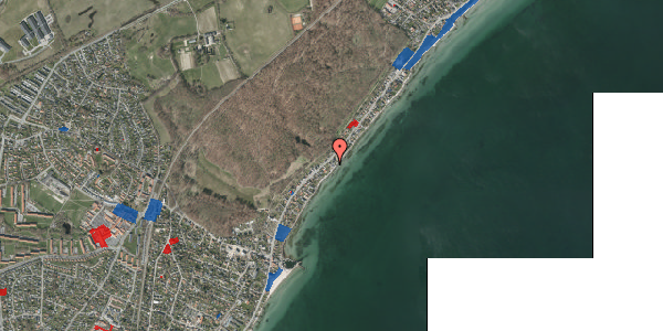 Jordforureningskort på Strandvejen 133B, 3060 Espergærde