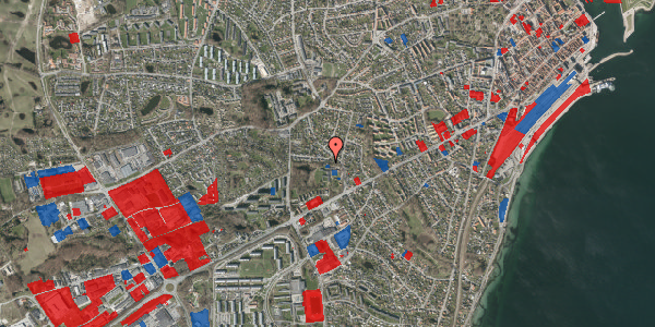 Jordforureningskort på Unnasvej 5, 3000 Helsingør