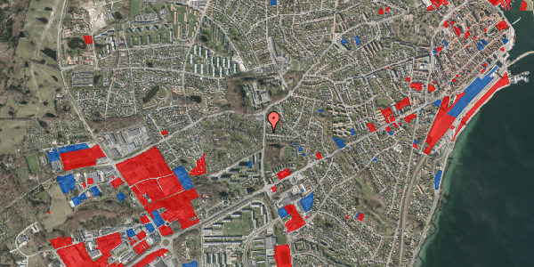 Jordforureningskort på Unnasvej 26, 3000 Helsingør