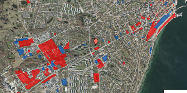 Jordforureningskort på Æblehaven 15, 3000 Helsingør