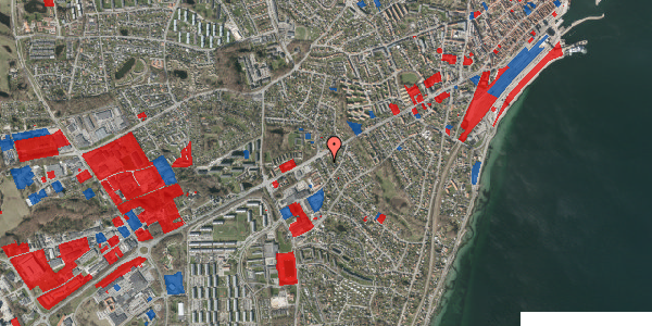 Jordforureningskort på Århusvej 3, 3000 Helsingør