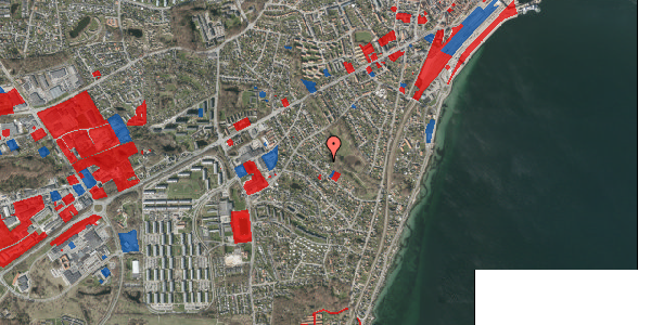 Jordforureningskort på Århusvej 33, 3000 Helsingør