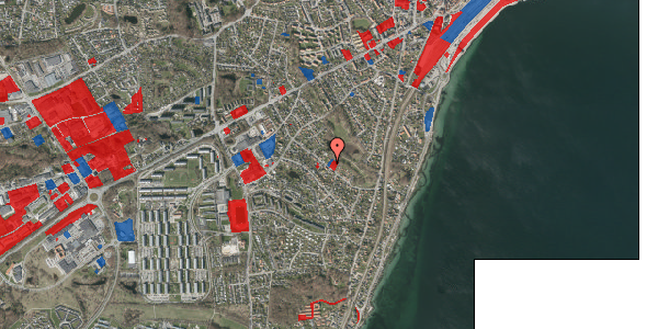 Jordforureningskort på Århusvej 43, 3000 Helsingør