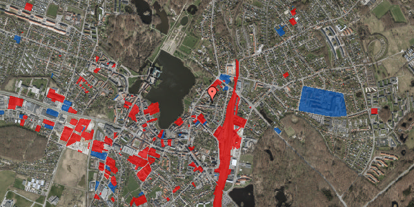 Jordforureningskort på Bakkegade 13, 1. tv, 3400 Hillerød