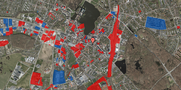 Jordforureningskort på Hostrupsvej 16, 3400 Hillerød