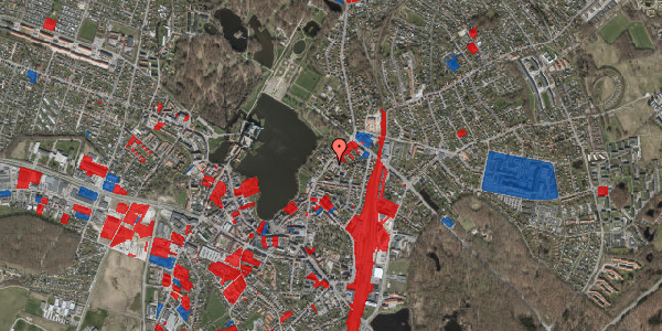 Jordforureningskort på Humlehaven 14, 3400 Hillerød