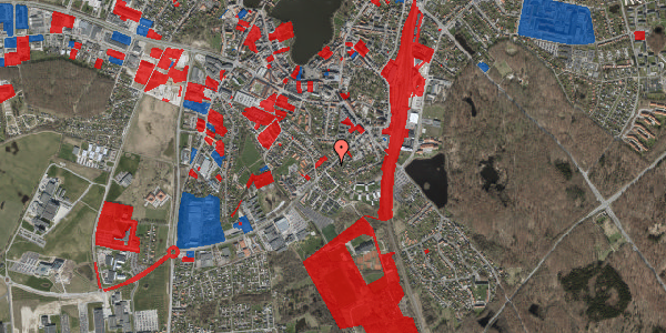 Jordforureningskort på Milnersvej 23, 3400 Hillerød