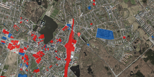 Jordforureningskort på Parkvej 1, 3400 Hillerød