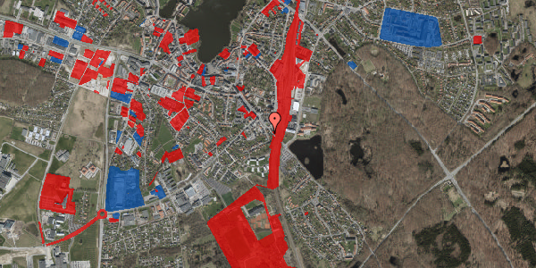 Jordforureningskort på Petersborgvej 5, 3400 Hillerød