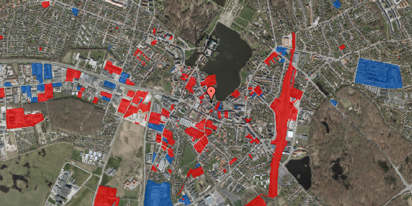 Jordforureningskort på Slotsarkaderne 103, 3400 Hillerød