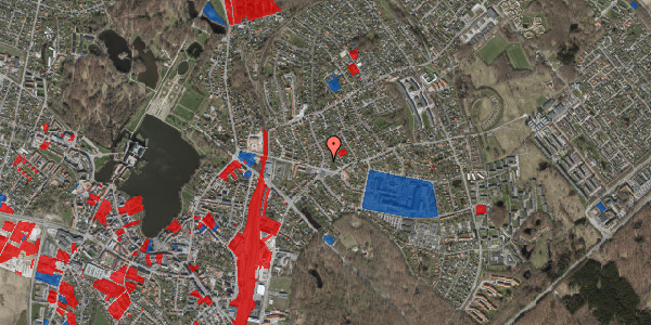 Jordforureningskort på Tamsborgvej 30, 3400 Hillerød