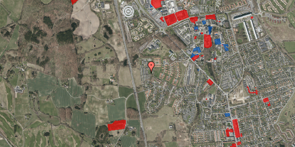 Jordforureningskort på Bakkehusene 54, 2970 Hørsholm