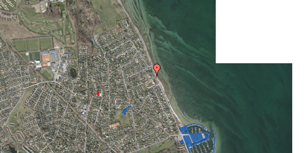 Jordforureningskort på Rungsted Strandvej 181A, 2960 Rungsted Kyst