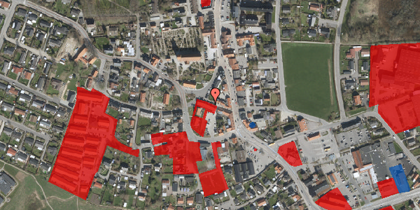 Jordforureningskort på Møllestræde 9, 3550 Slangerup