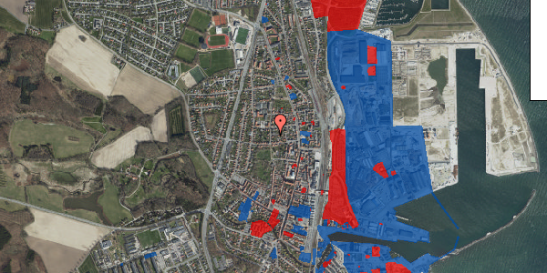 Jordforureningskort på Gudrunsvej 11, 4600 Køge