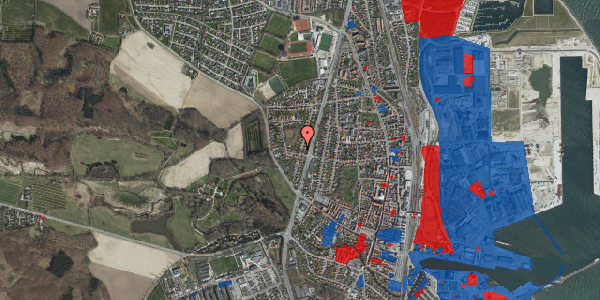 Jordforureningskort på Langesvej 11, 4600 Køge