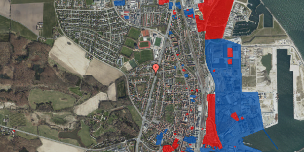 Jordforureningskort på Langesvej 52, 4600 Køge