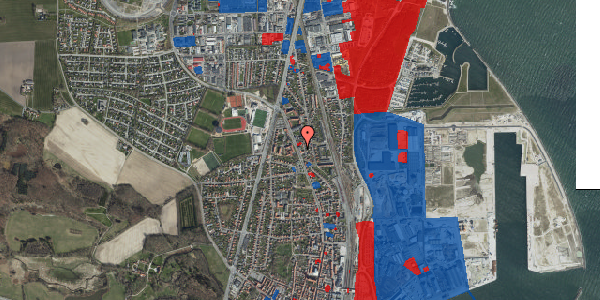 Jordforureningskort på Nørre Boulevard 98, 2. th, 4600 Køge