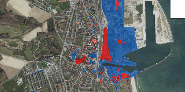 Jordforureningskort på Nørregade 24F, 4600 Køge