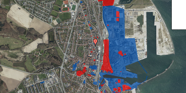 Jordforureningskort på Nørregade 45A, 4600 Køge