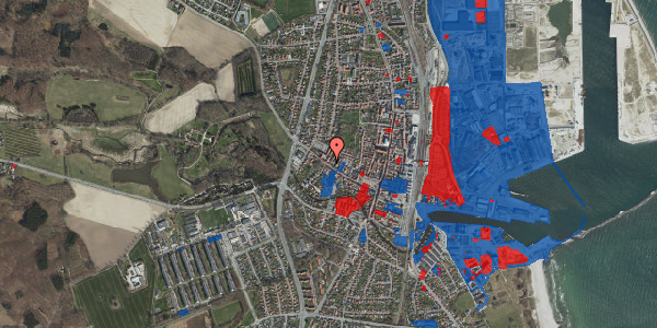 Jordforureningskort på Vestergade 28, 1. th, 4600 Køge